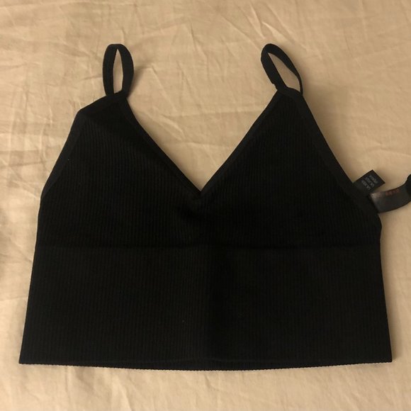 Two Seamless Cross Back Bralettes - Picture 1 of 3